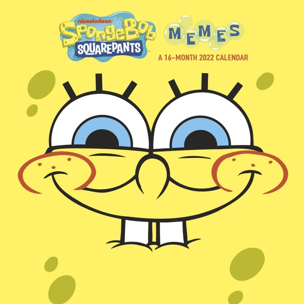 SpongeBob Squarepants Memes 2022 Wall Calendar