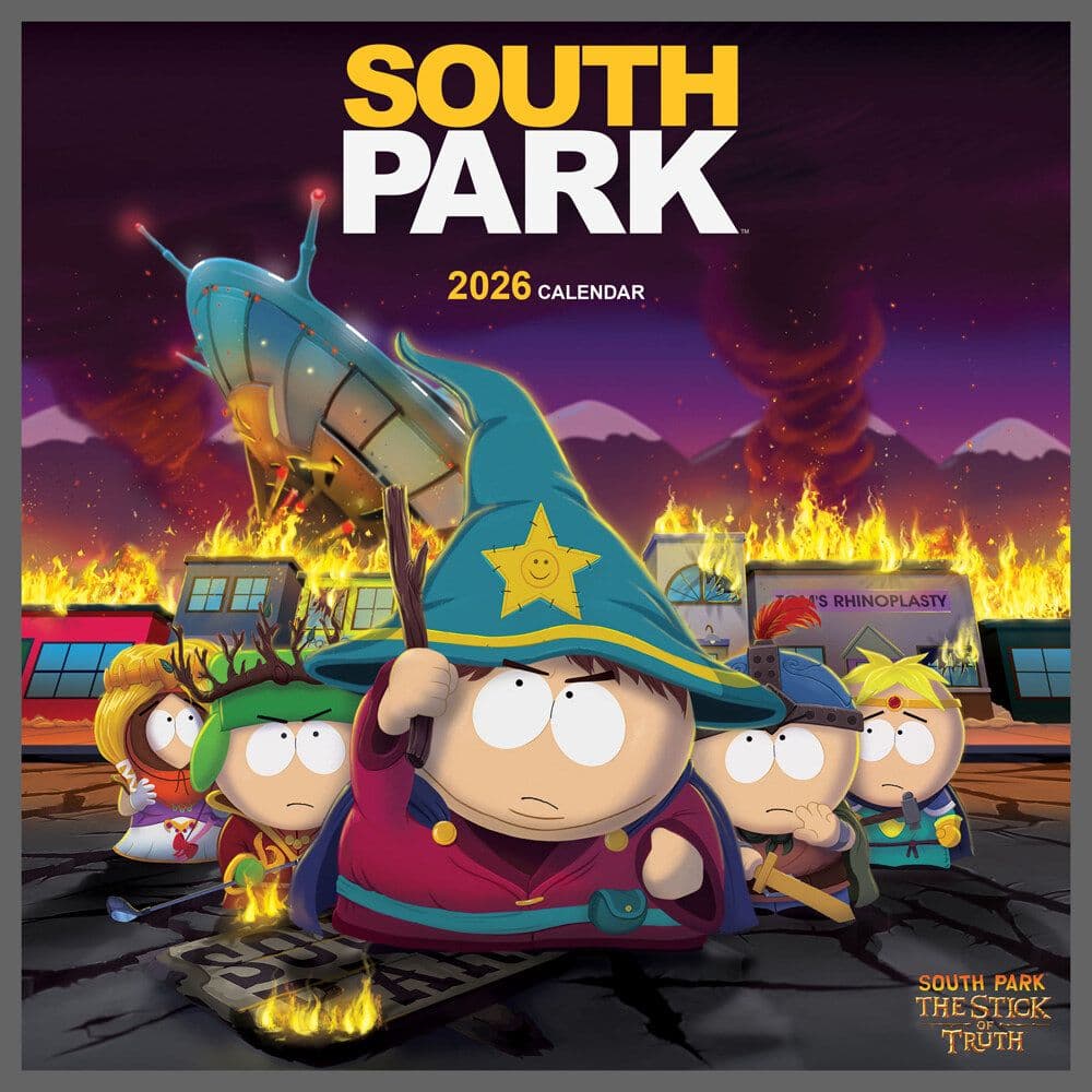 South Park 2026 Wall Calendar Main Product Image