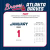 image MLB Atlanta Braves 2027 Desk Calendar Second Alternate Image