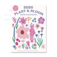 image Botanical Bliss Plant and Bloom 2026 Desk Calendar