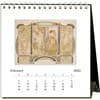 image Art Nouveau 2025 Easel Desk Calendar Second Alternate Image