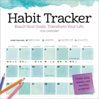 image Habit Tracker 2026 Wall Calendar Main Image