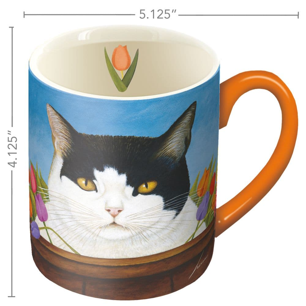 American Cat by Lowell Herrero Coffee Mug Alt4