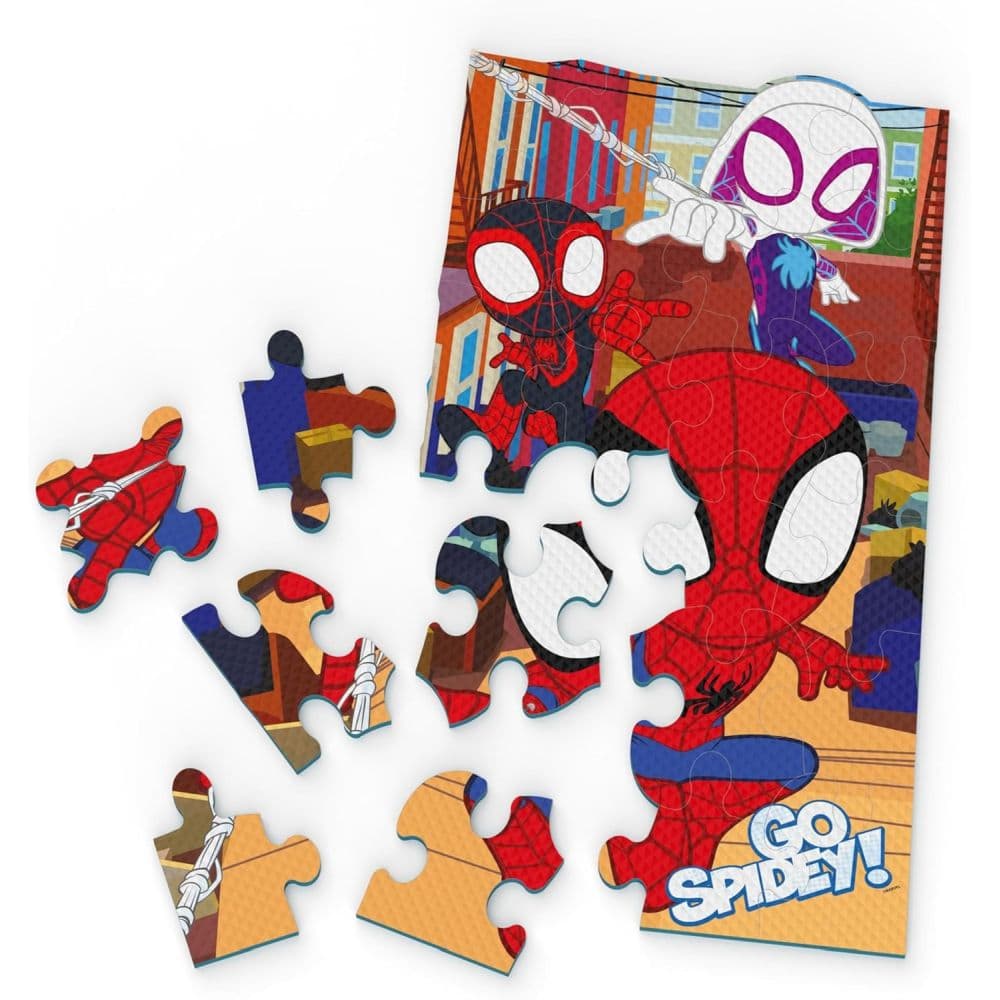 Spidey and Friends 25 Foam Piece Puzzle Mat First Alternate Image