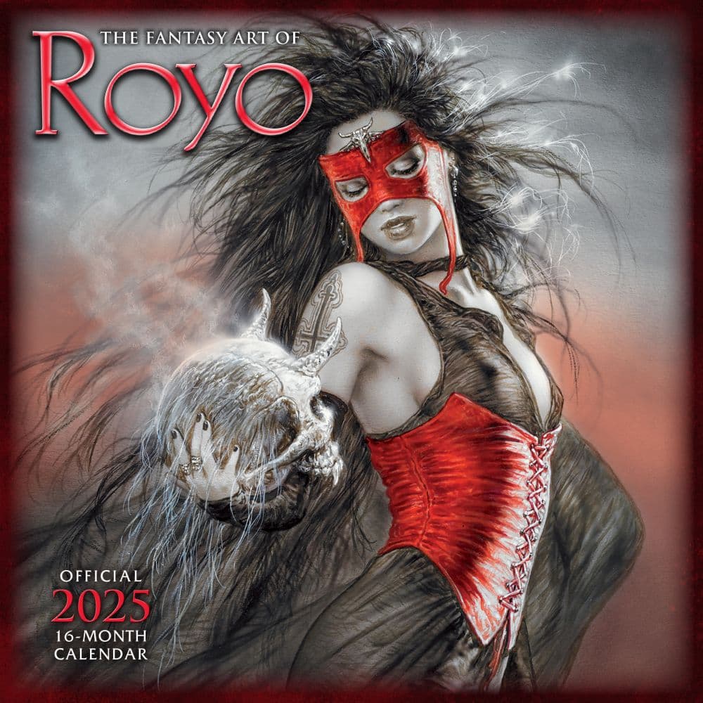 The Fantasy Art 2025 Wall Calendar by Luis Royo - Calendars.com