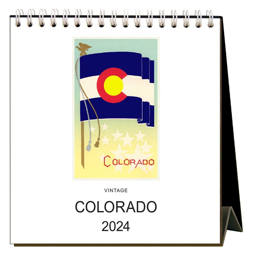 Colorado Nostalgic 2024 Easel Desk Calendar Main Product Image width=&quot;1000&quot; height=&quot;1000&quot;