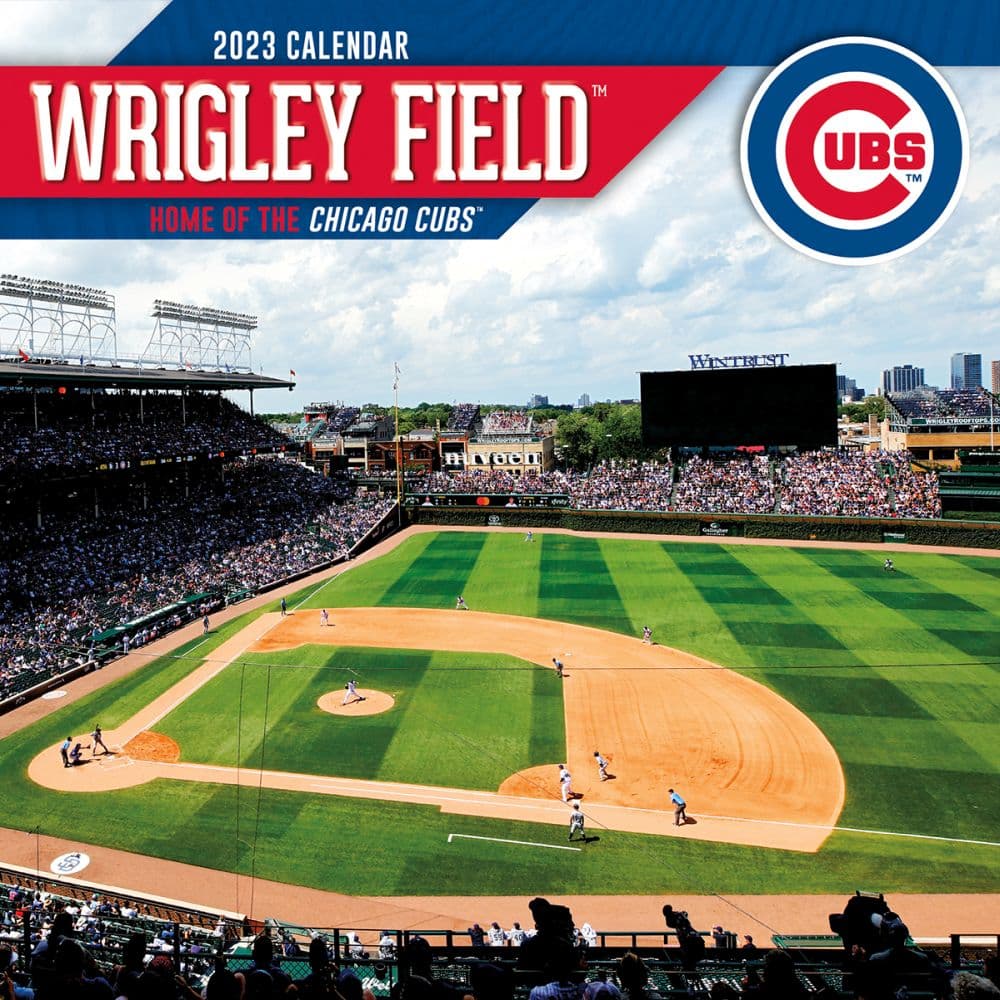 MLB Wrigley Field 2023 Wall Calendar by Turner Licensing - Calendars