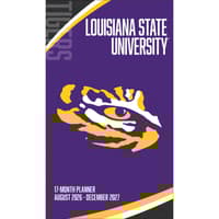 image LSU Tigers 2027 17 Month Pocket Planner Main Product Image