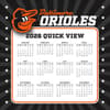 image MLB Baltimore Orioles 2026 Desk Calendar Fourth Alternate Image