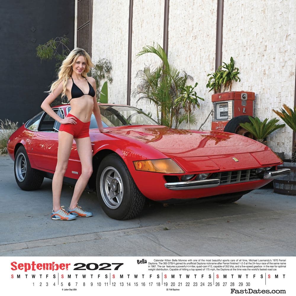 Garage Girls 2027 Wall Calendar Seventh Alternate Image