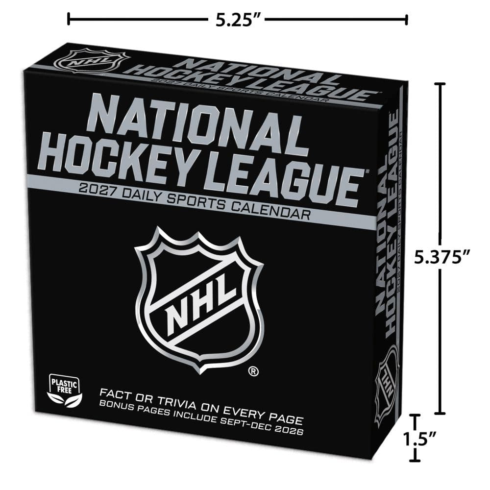 NHL All Team 2027 Desk Calenda Fourth Alternate Image