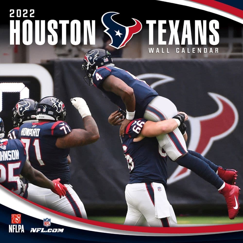 NFL Houston Texans 2022 Mini Wall Calendar