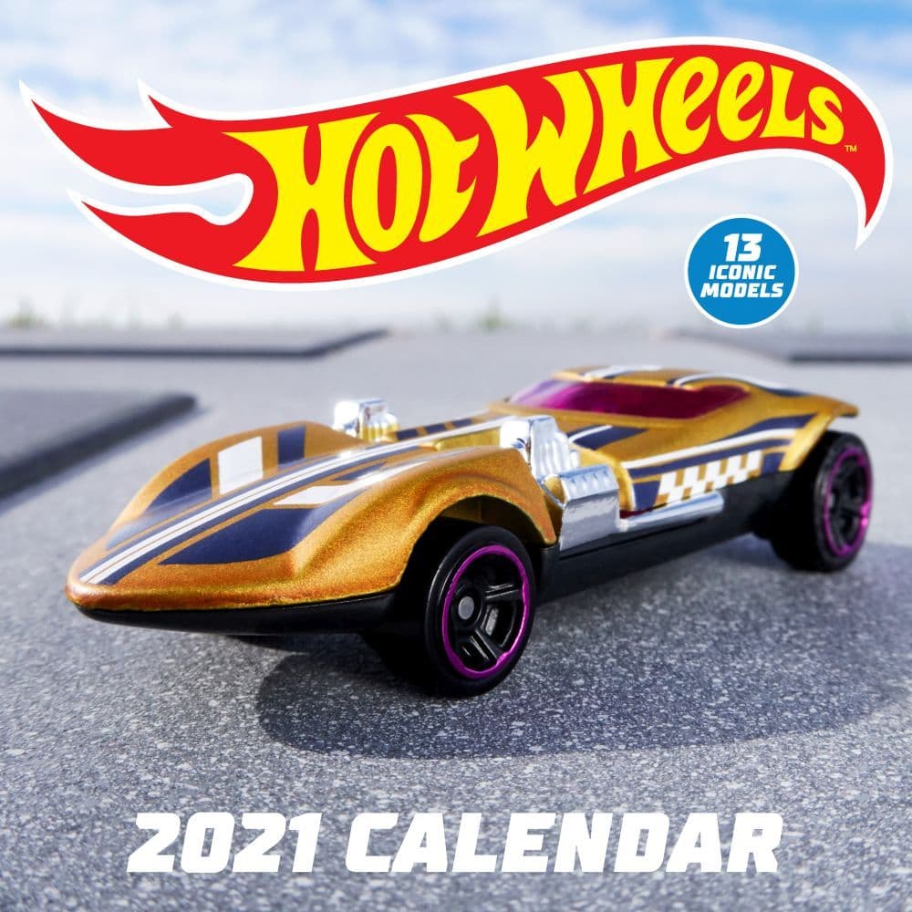 Hot Wheels Wall Calendar