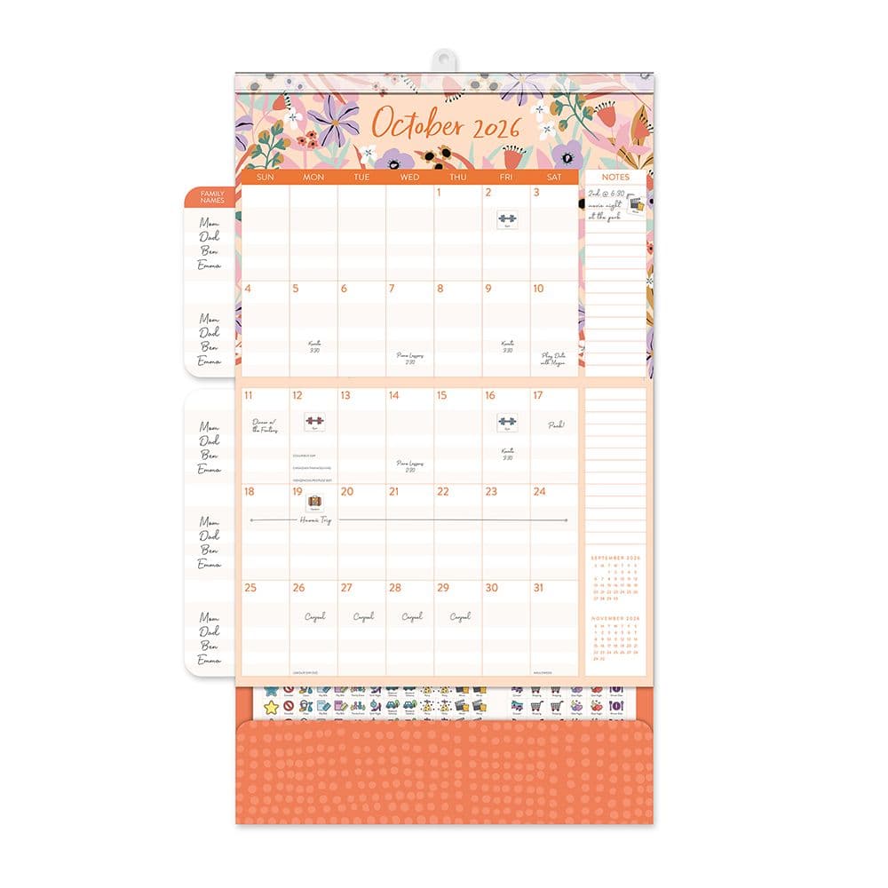 Secret Garden Do It All 2026 Wall Calendar Fifth Alternat Image