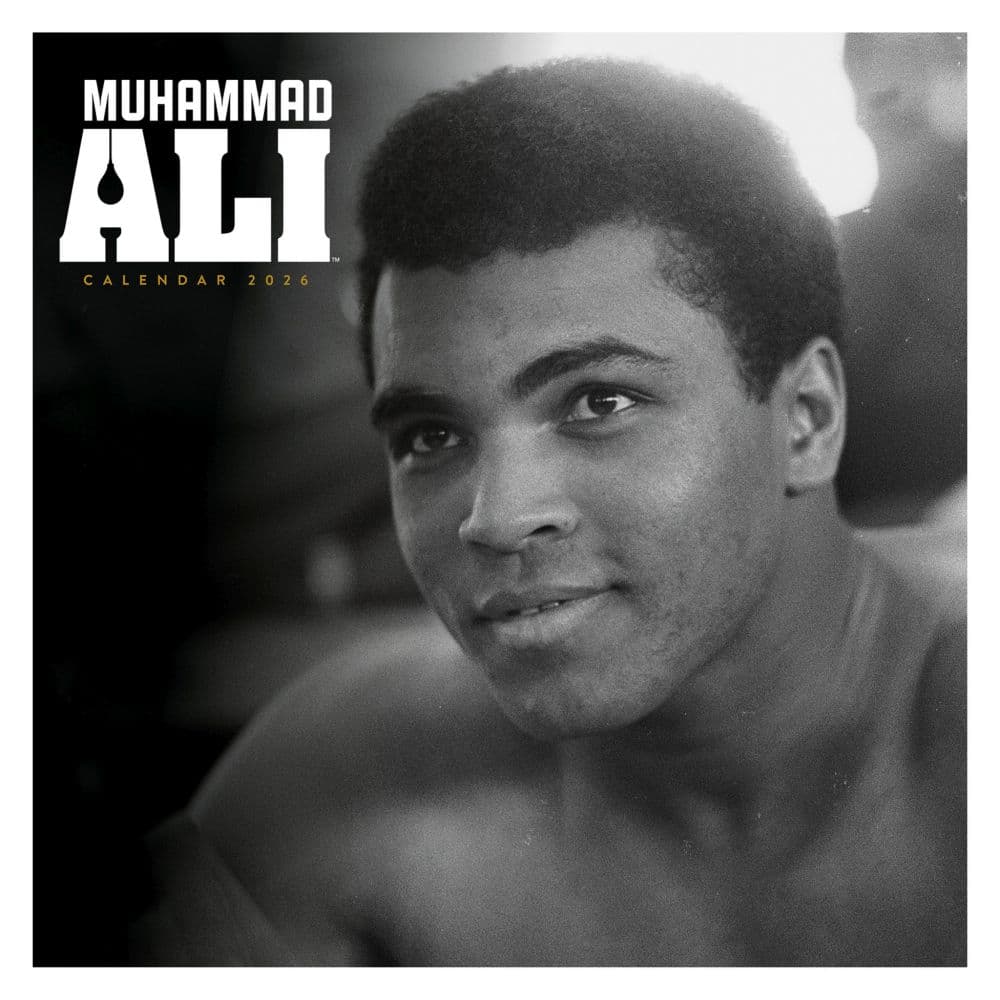 Muhammad Ali 2026 Wall Calendar Main Image