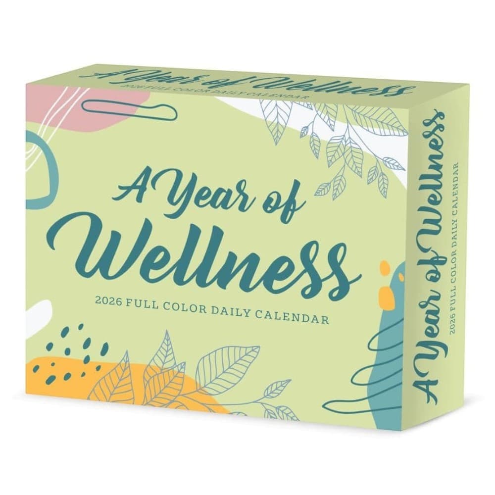 image Year of Wellness 2026 Desk Calendar Main Product Image