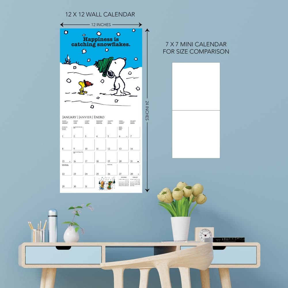 Peanuts Happiness Is 2023 Wall Calendar Calendars