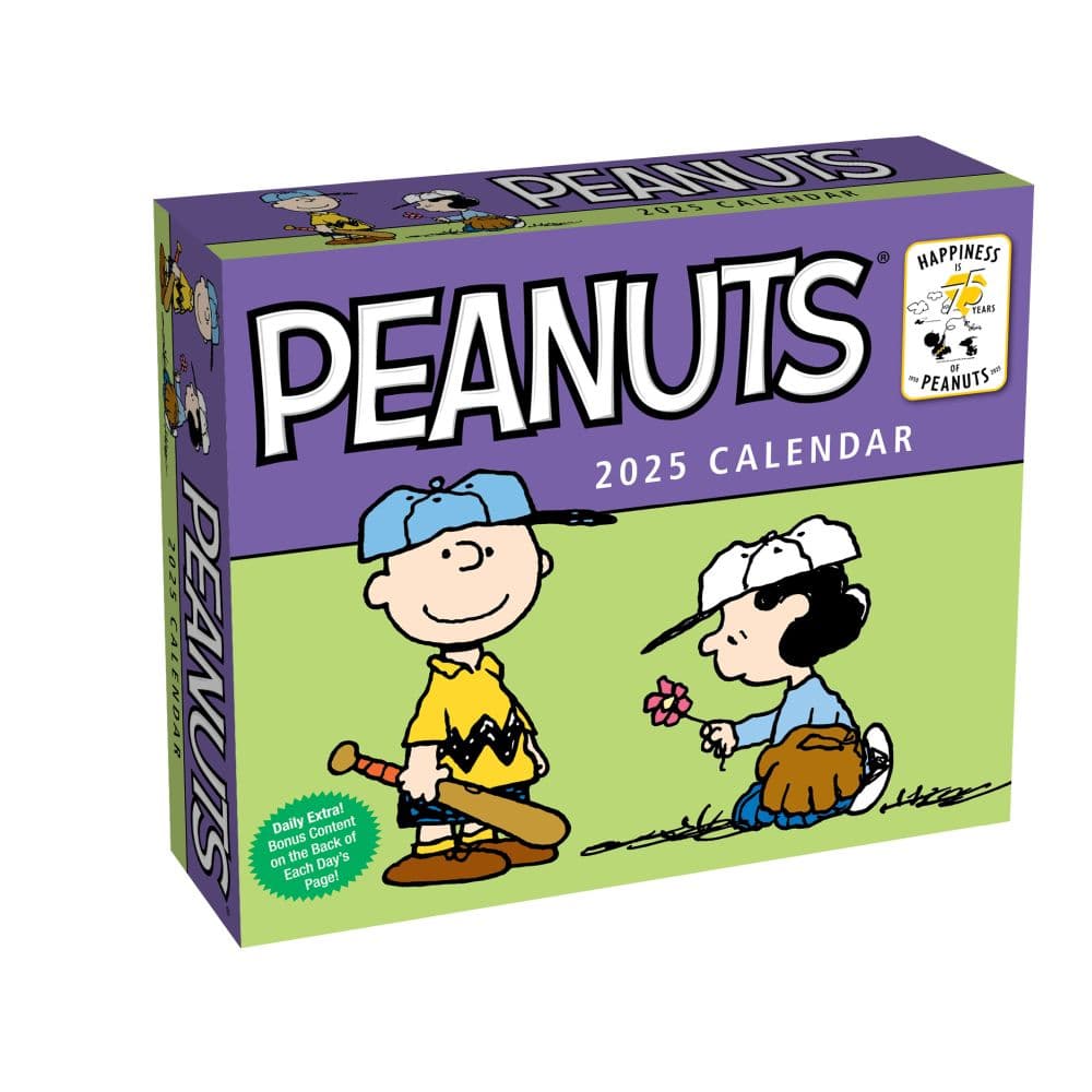 Peanuts 2025 Desk Calendar