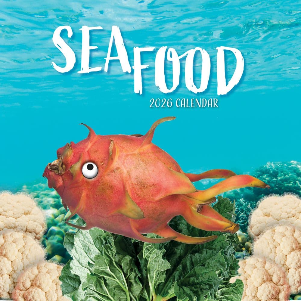 Sea Food 2026 Wall Calendar Main Image