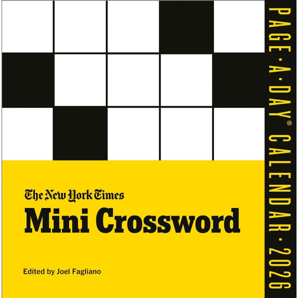 New York Times 2026 Desk Calendar Sixth Alternate Image