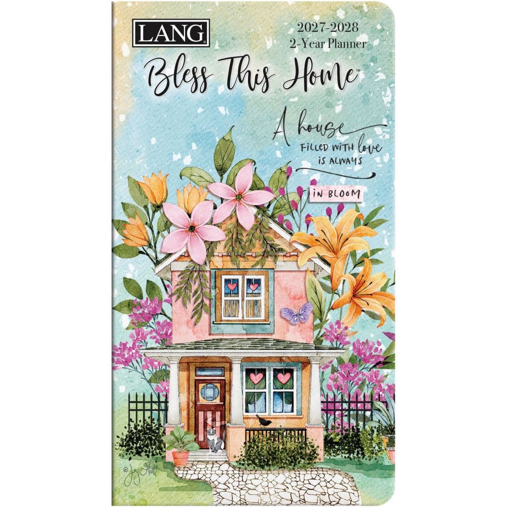 image Bless This Home 2027 2-Year Pocket Planner by Joy Hall