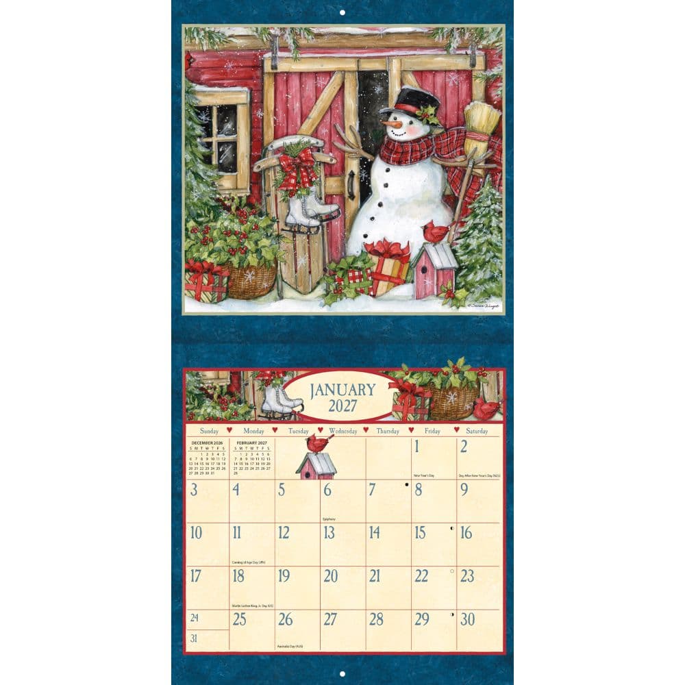 Heart and Home 2027 Mini Wall Calendar by Susan Winget Second Alternate Image