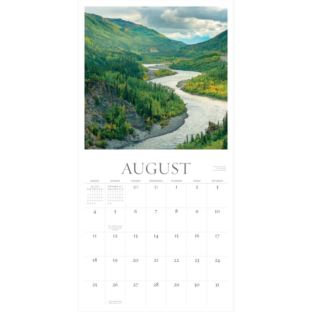 Alaska Free 2024 Wall Calendar