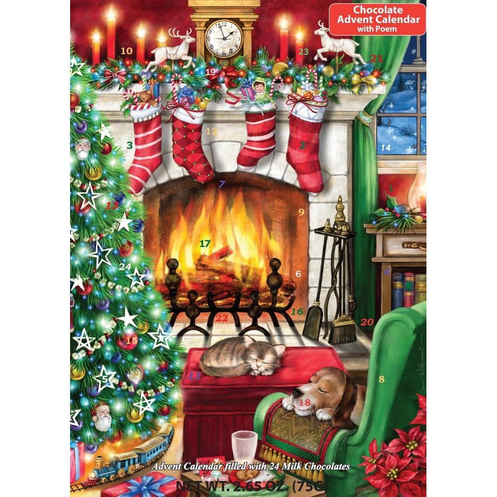 Cozy Christmas Chocolate Advent Calendar