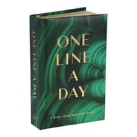 image Malachite Green One Line a Day Memory Book Main Product Image