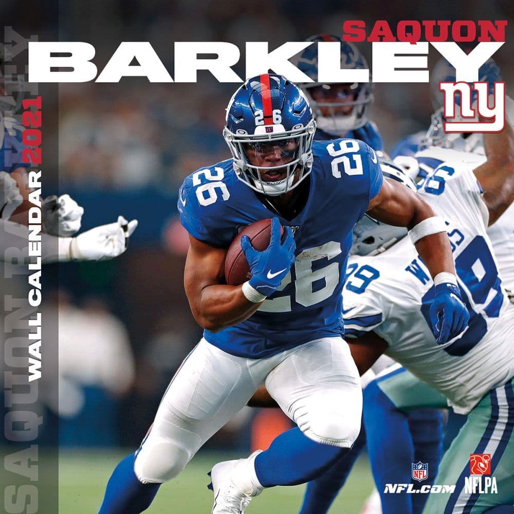 Saquon Barkley NFL Wall Calendar