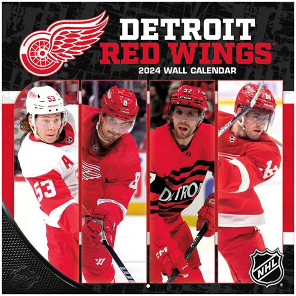 Detroit Red Wings 2024 Mini Wall Calendar