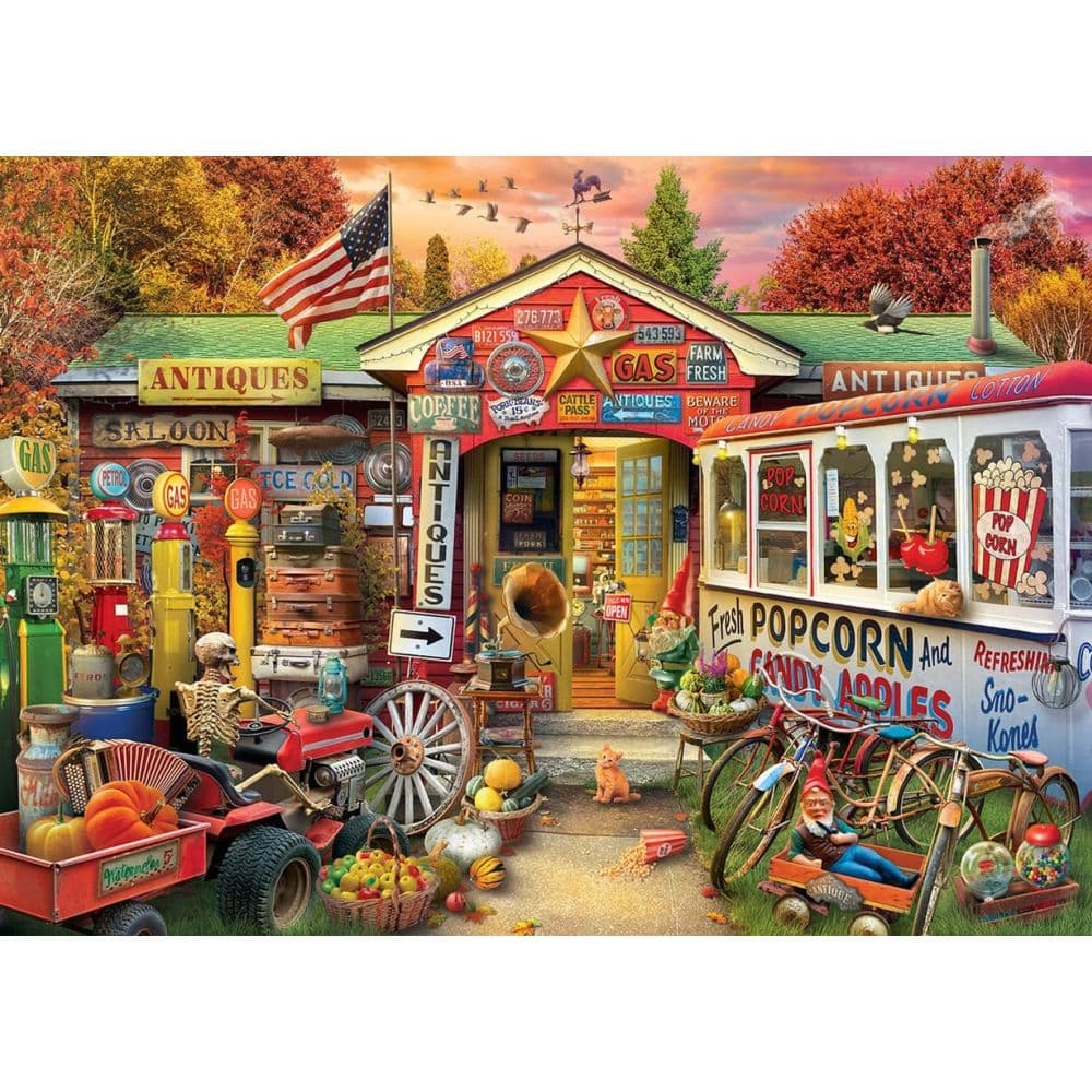 Rural Antique Shop 1000 Piece Puzzle Eighth Alternate Image
