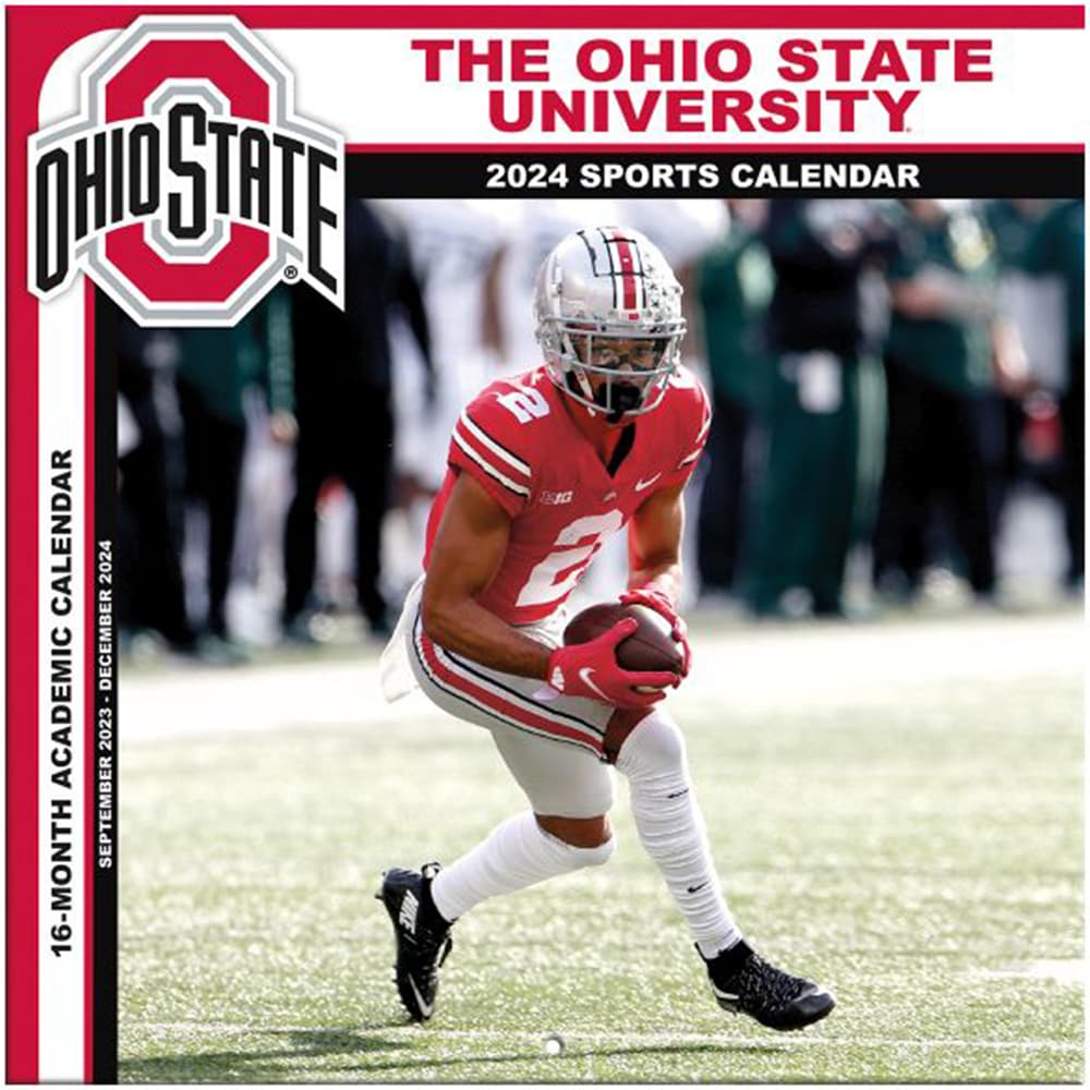 Ohio State Buckeyes 2024 Mini Wall Calendar - Calendars.com