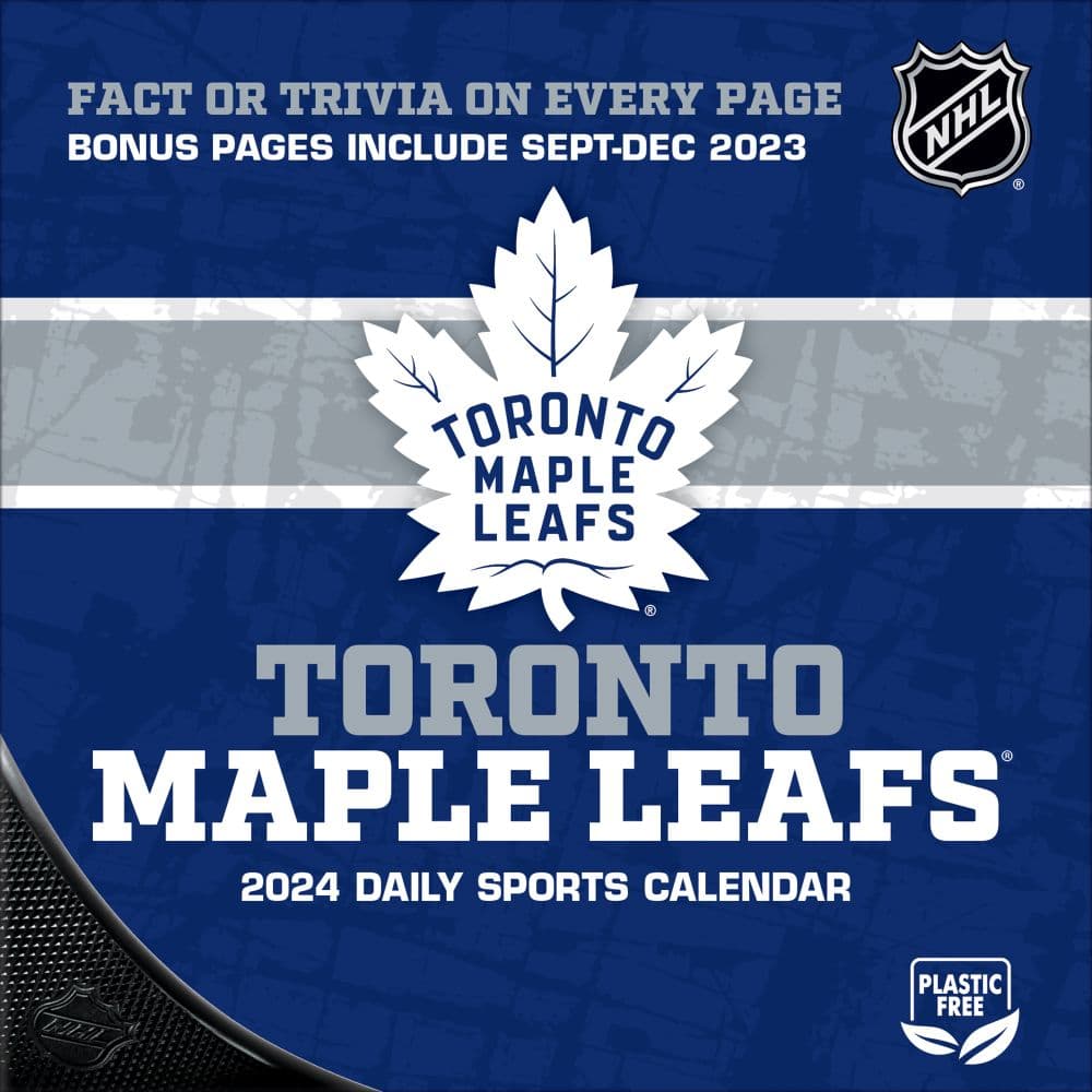 image NHL Toronto Maple Leafs 2024 Desk Calendar Main