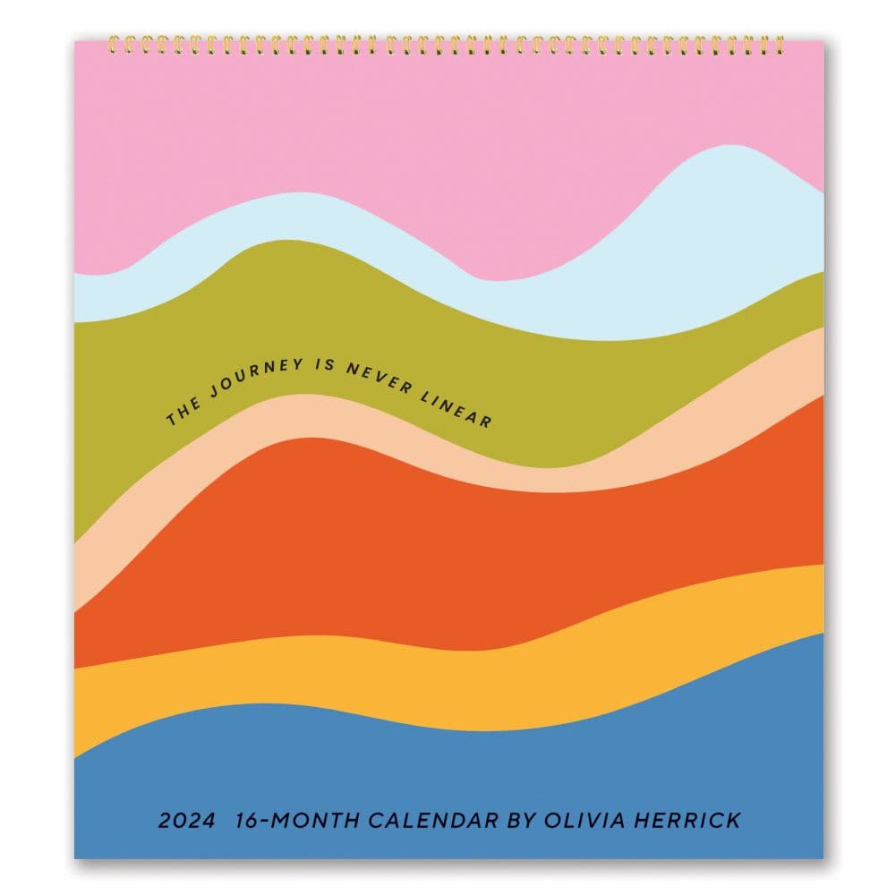 Sellers Publishing Olivia Herrick Designer 2024 Wall Calendar