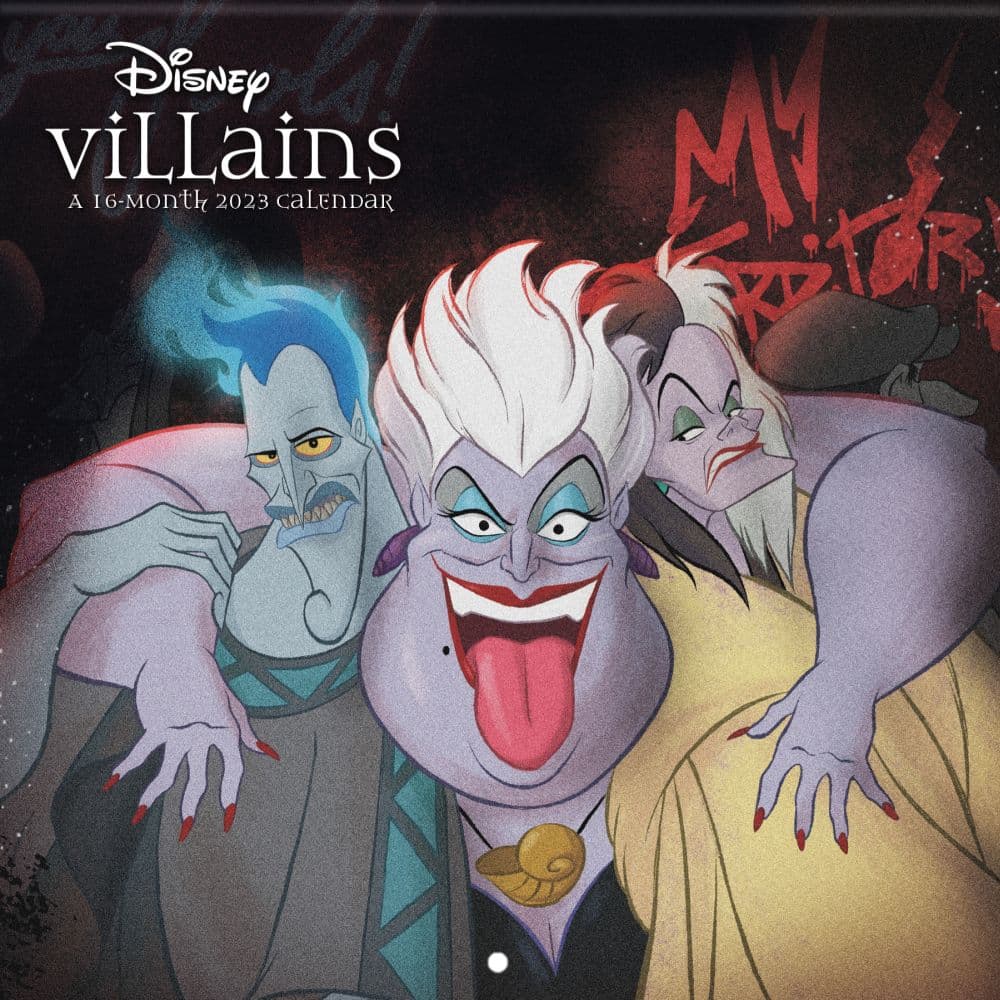 Disney Villains - NEW 2023 Wall Calendar - Calendars.com