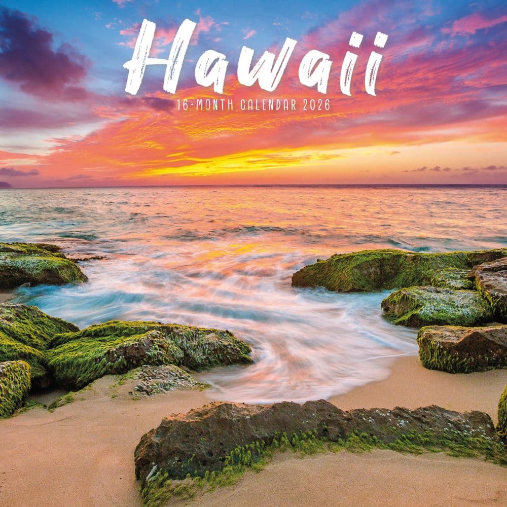 Hawaii 2026 Wall Calendar Main Image