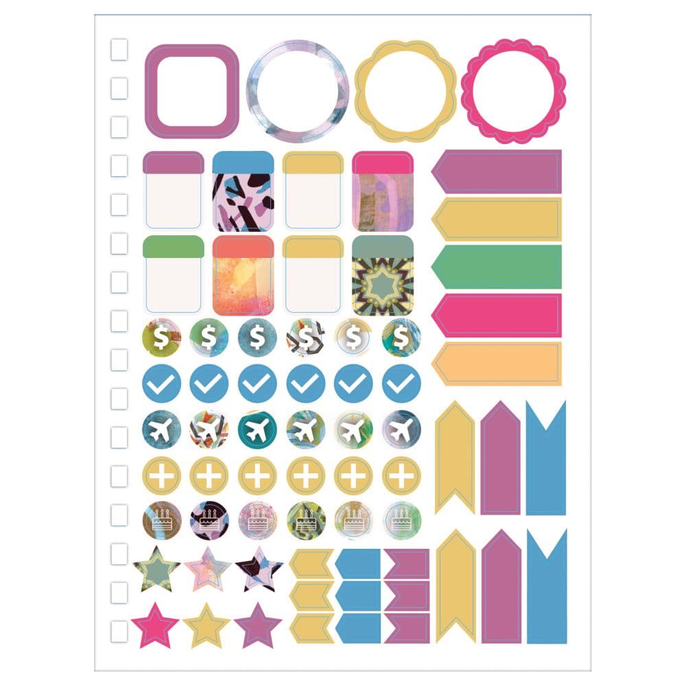 Abstract Expressions 2027 Agenda Planner by Jeanetta Gonzales Third Alternate Image