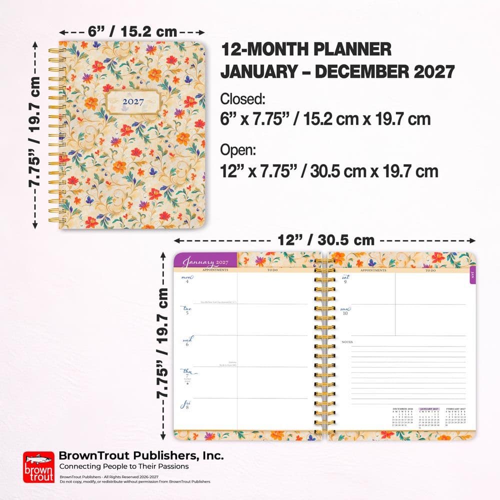 Tuscan Delight Foil 2027 Planner Sixth Alternate Image