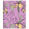 image Lemon and Lavender Large 2025 Monthly Planner front cover