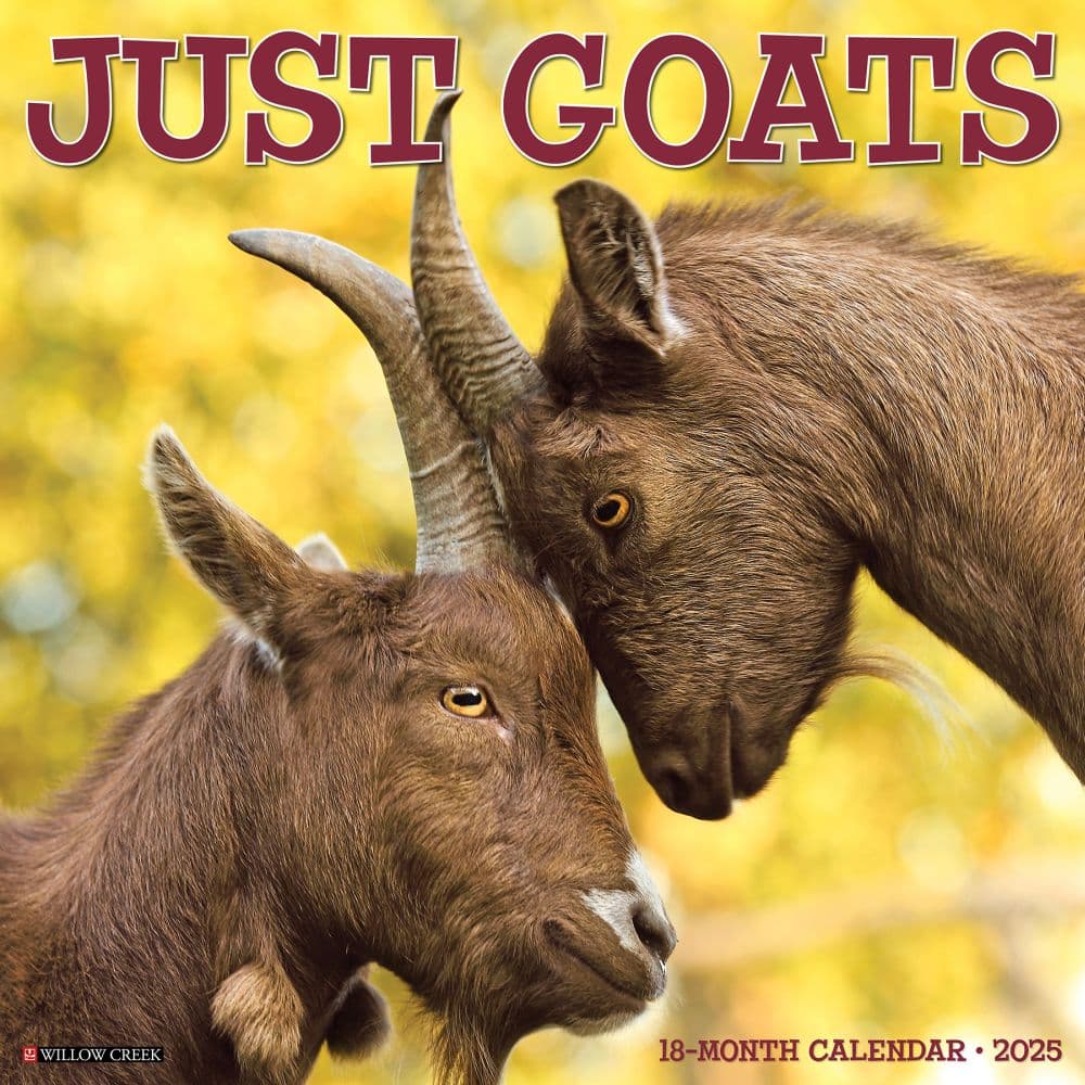 Goats 2025 Wall Calendar