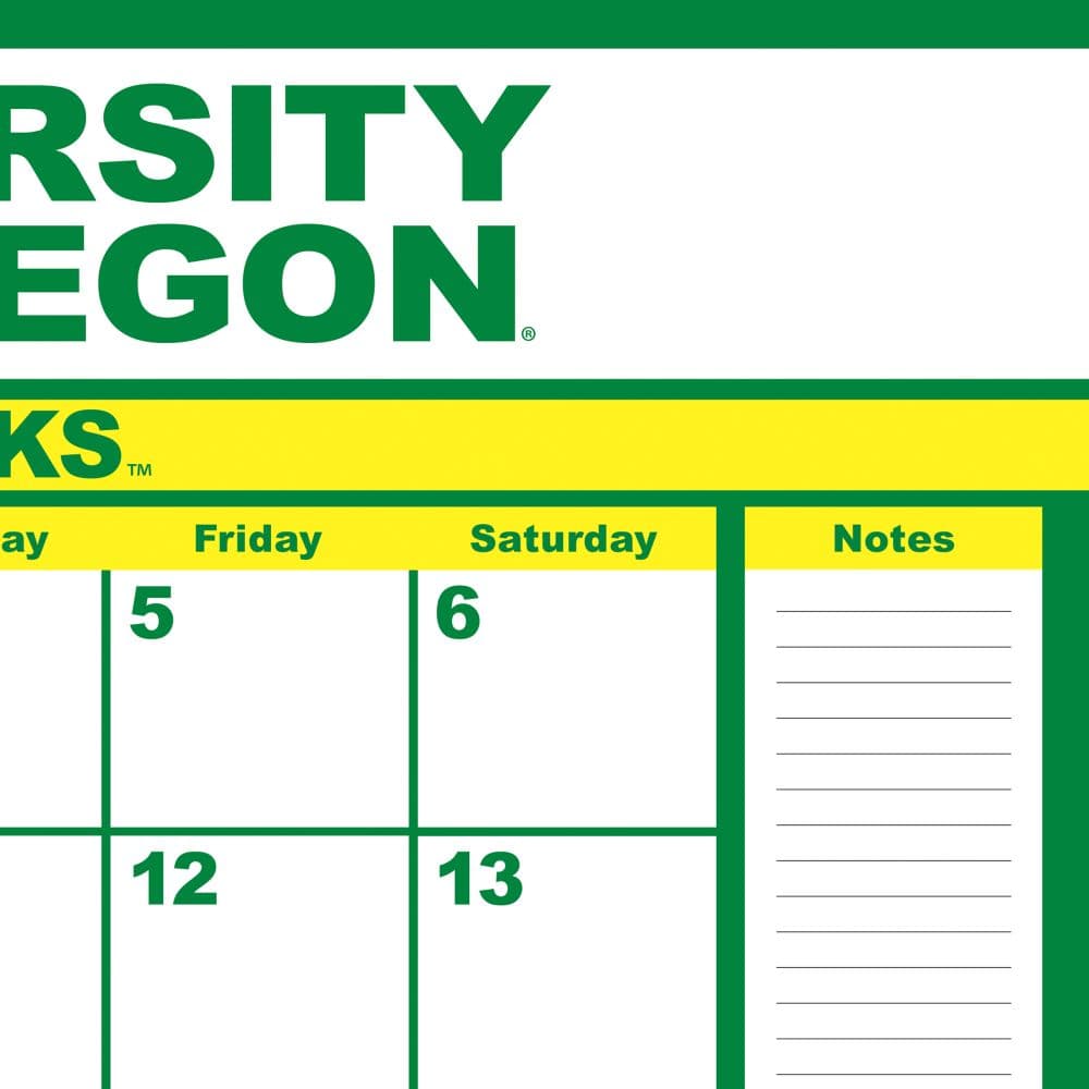 Oregon Ducks 2024 Desk Pad Third Alternate Image width=&quot;1000&quot; height=&quot;1000&quot;