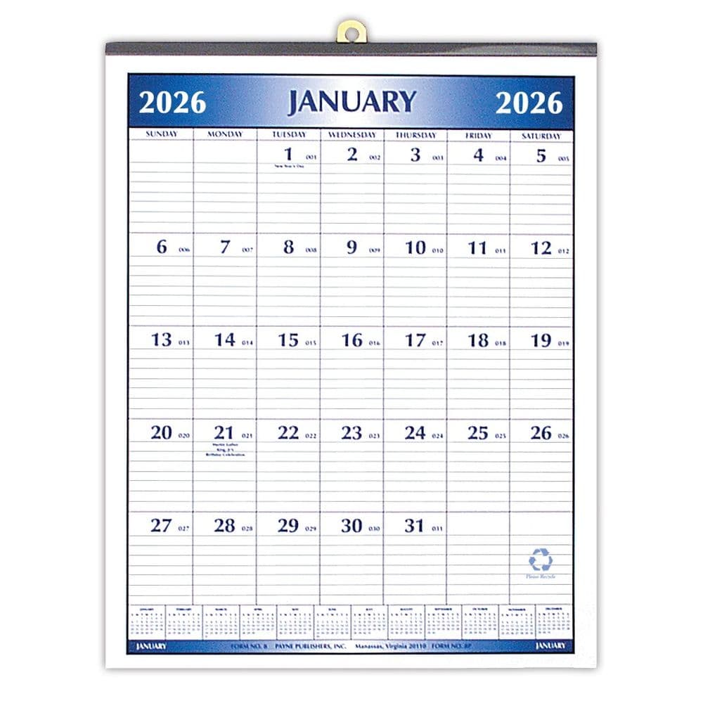 image Magnetic Office 2026 Wall Calendar Main Product Image