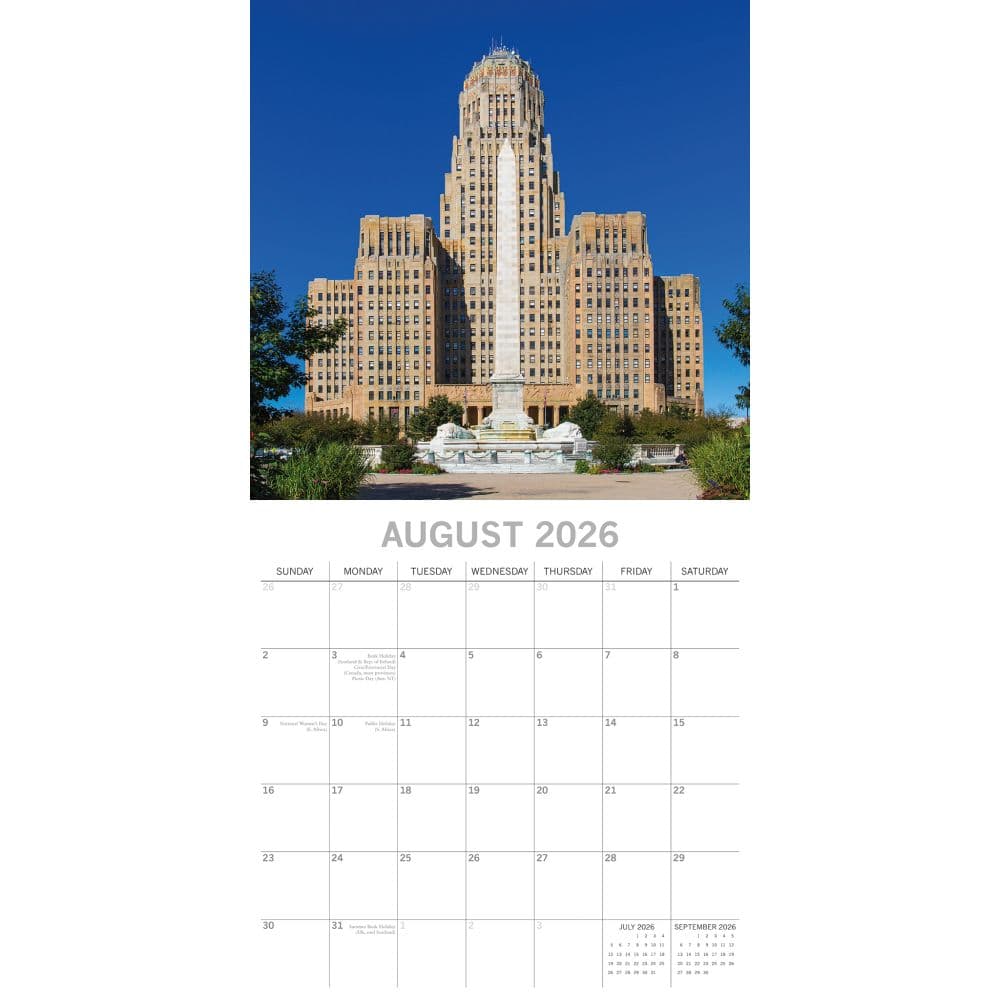 Art Deco 2026 Wall Calendar Third Alternate Image