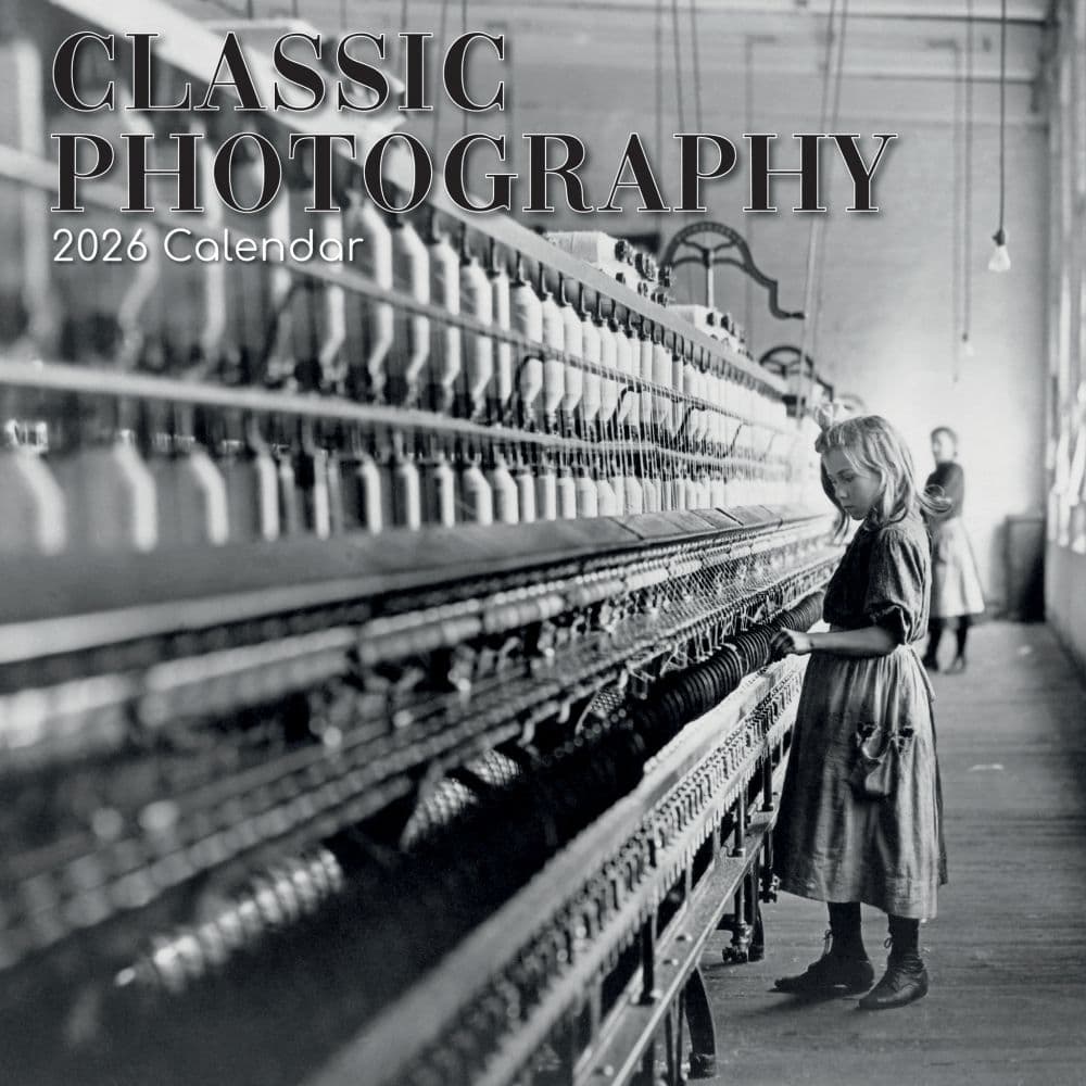Classic Photography 2026 Wall Calendar  Main Image