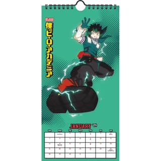 Trends International 2024 My Hero Academia Wall Calendar