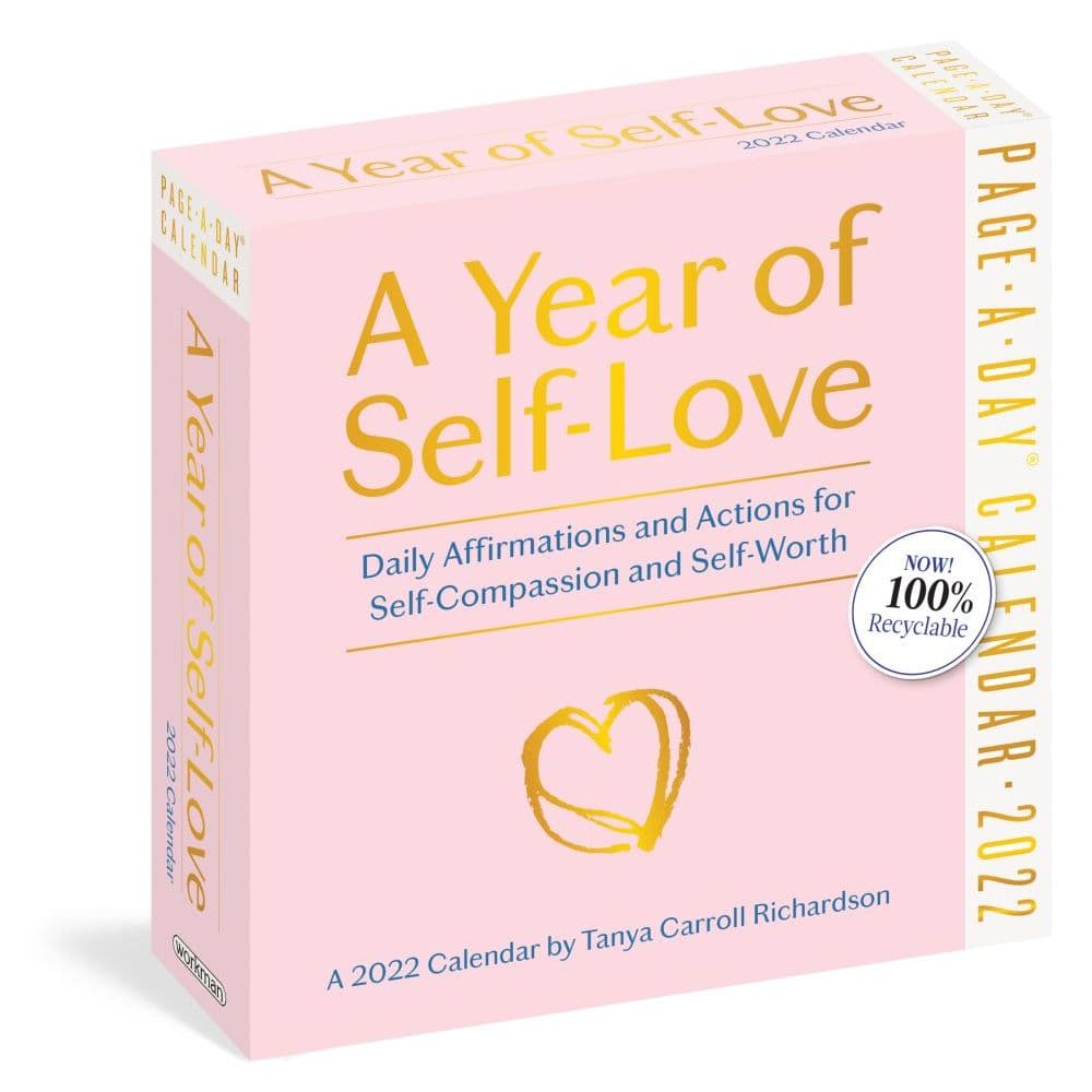 A Year Of Self-Love 2022 Page-A-Day Calendar - Calendars.com