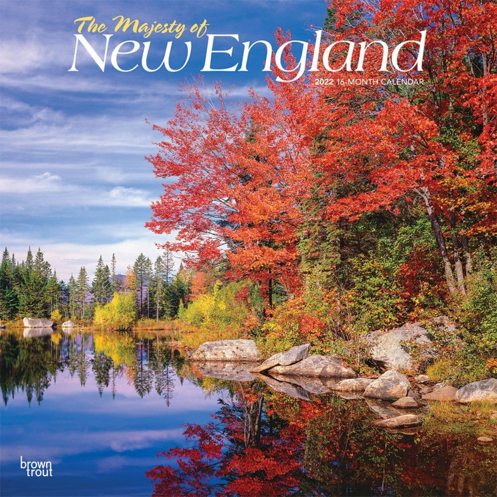 The Majesty of New England 2022 Wall Calendar - Calendars.com