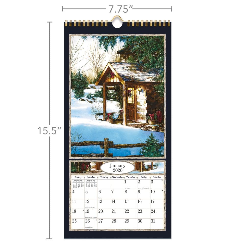 Country Welcome 2026 Vertical Wall Calendar_ALT6