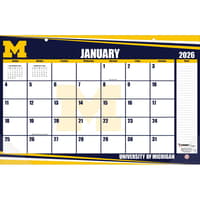 image Michigan Wolverines 2026 Desk Pad